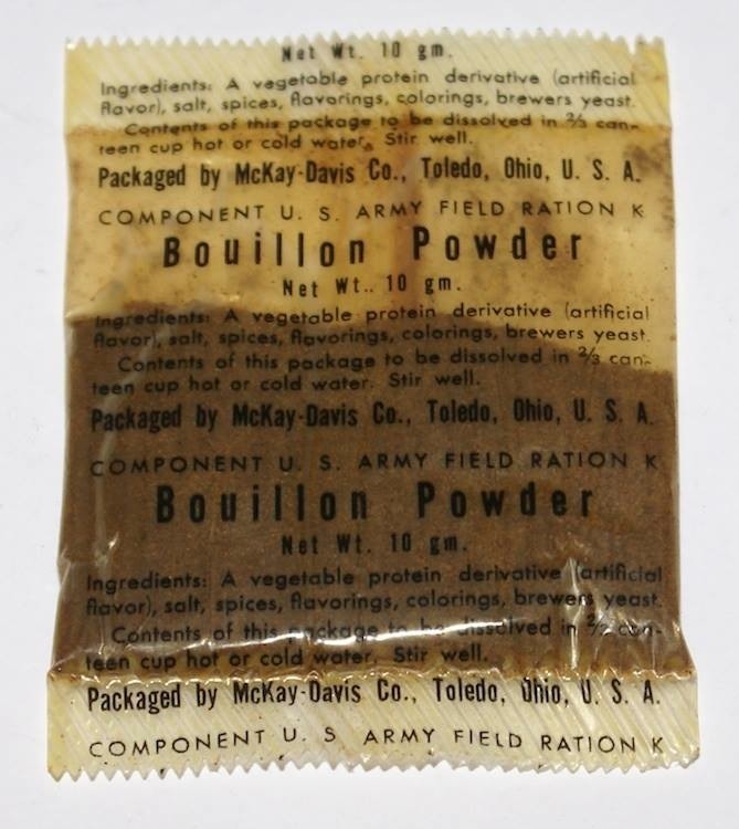 Bouillon powder K ration