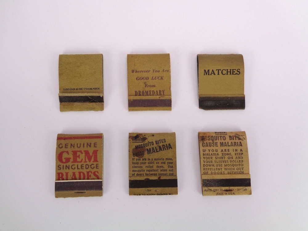 Matchbooks, K Ration