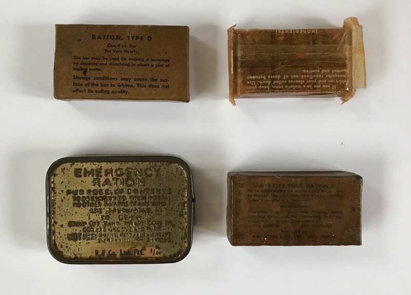 us d ration and brit ration